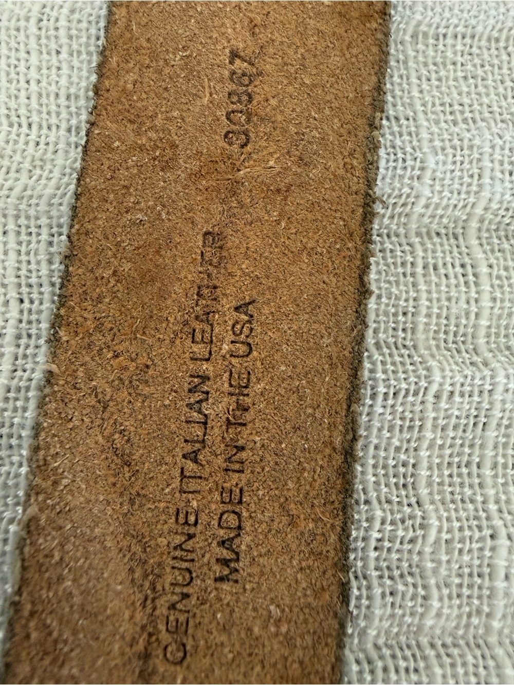 🤎 Rustic J.Crew Genuine Italian 
Leather Belt - Size S 🕰️ - Picture 6 of 16
